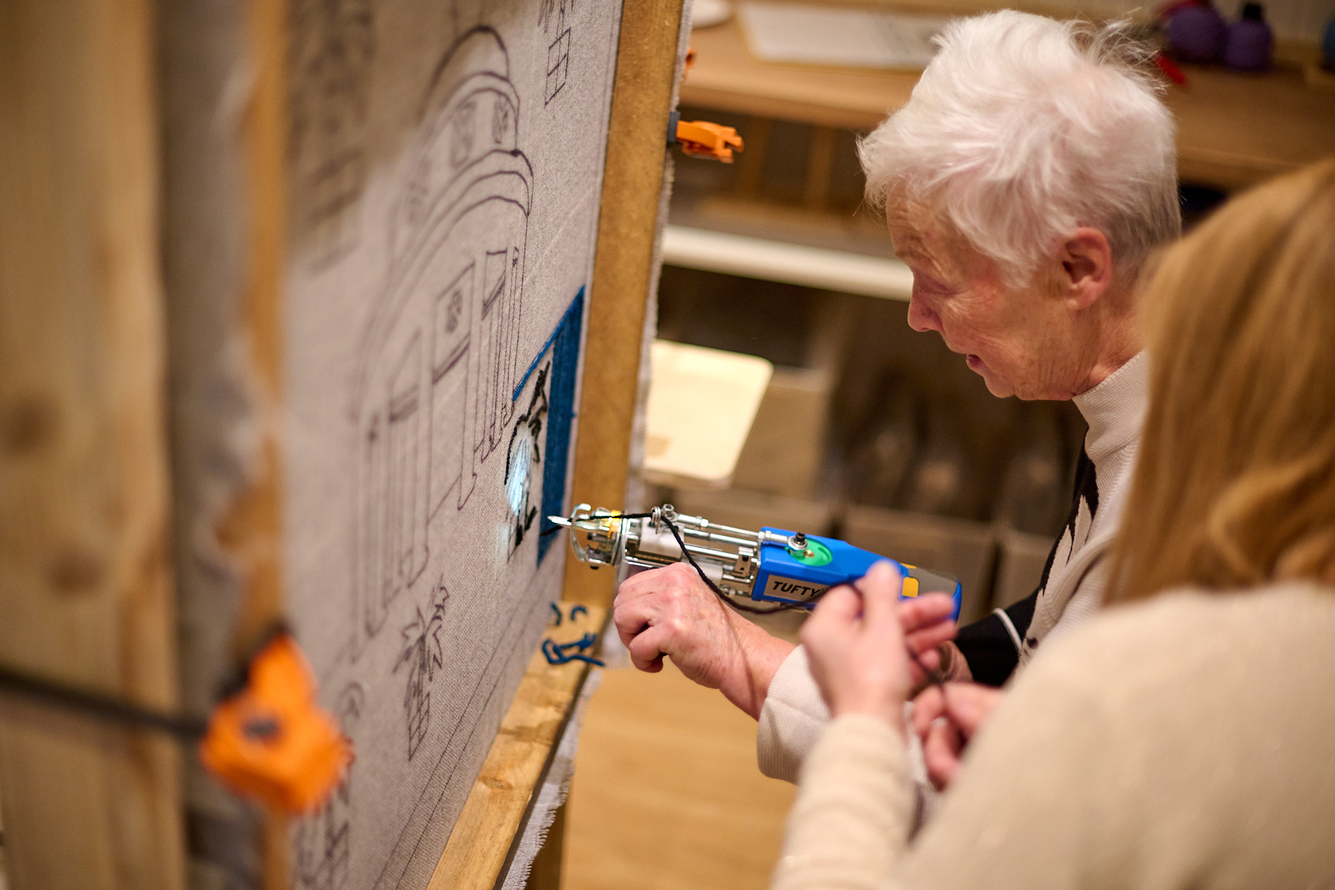 Tuften auch für senioren